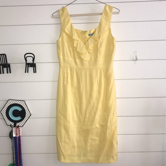 Yellow women’s size 2 dress - Picture 1 of 3